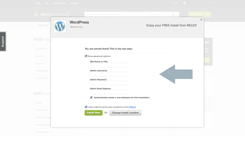 Wordpress BlueHost