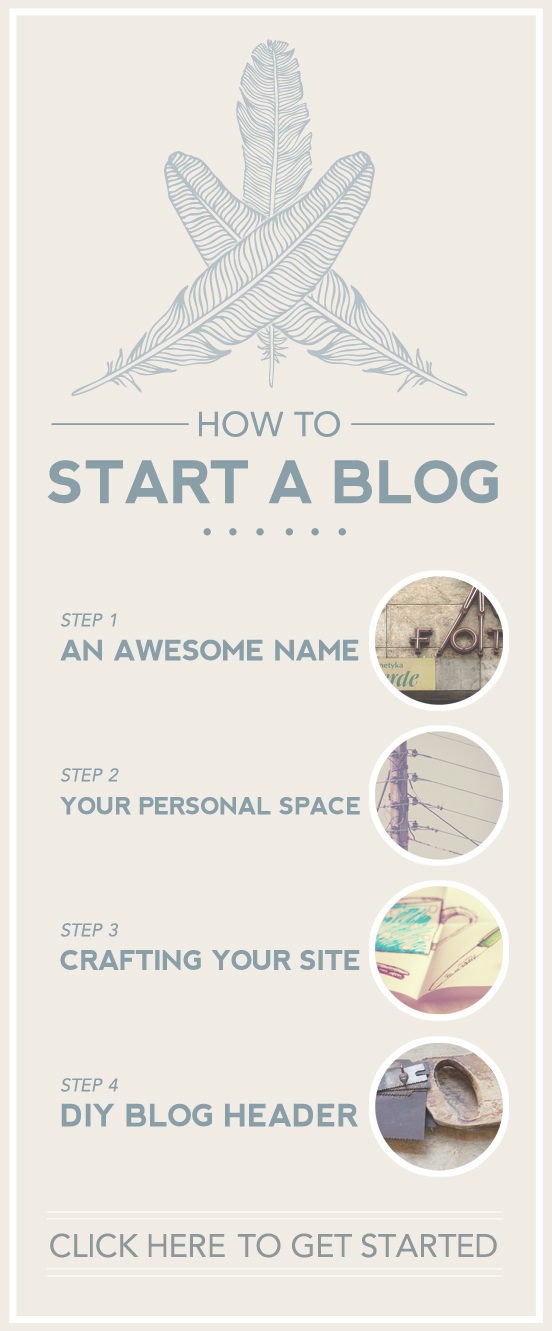 How To Start A Blog by Hatch and Scribe