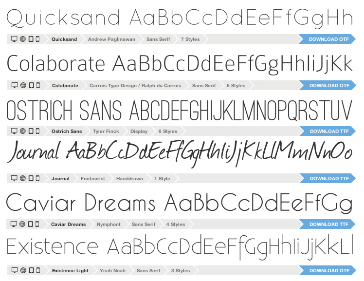 Free Serif Fonts