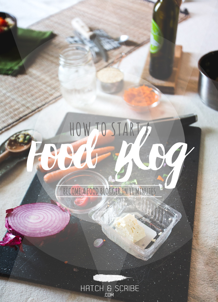 DIY Website Set Up: How to Start a Food Blog (11 Minutes)