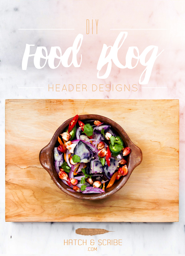 Food Blog Header Designs